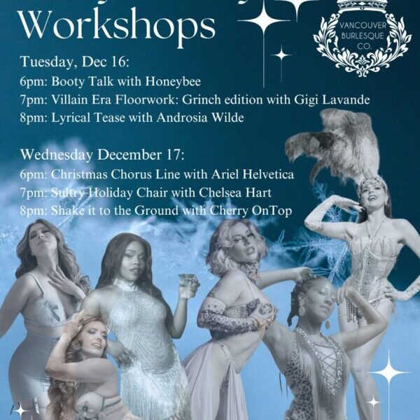 Sultry Holiday Workshops